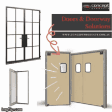 Industrial Door Repair Design GIF - Industrial Door Repair Design Doorway GIFs