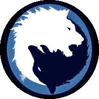 Wolves Yinyang Sticker - Wolves Yinyang Logo Stickers