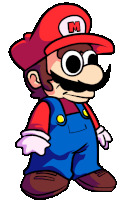 Derp Super Mario Sticker - Derp Super Mario Stickers