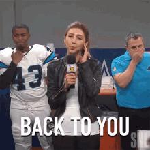 Back To You Saturday Night Live GIF - Back To You Saturday Night Live Sports Broadcaster GIFs