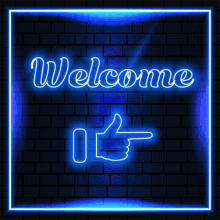 sign welcome