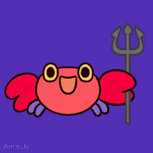 Evil Laugh Crabby Crab GIF - Evil Laugh Crabby Crab Pikaole GIFs