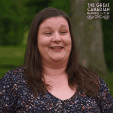 Chuckle Amanda GIF - Chuckle Amanda The Great Canadian Baking Show GIFs
