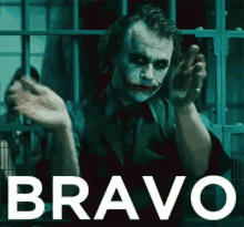 Bravo GIF - Bravo Joker Clap GIFs