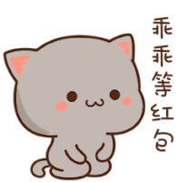 Cute Cat Sticker - Cute Cat Mochi Stickers