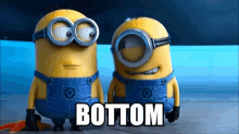 Minions Bottom GIF - Minions Bottom GIFs