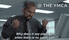 office space printer paper jam ymca why does it say paper jam