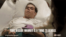 Your Bedside Manner Is A Thing To Behold Dr Mark Walsh GIF - Your Bedside Manner Is A Thing To Behold Dr Mark Walsh New Amsterdam GIFs