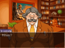 Grossberg Busy GIF - Grossberg Busy Phoenix Wright GIFs