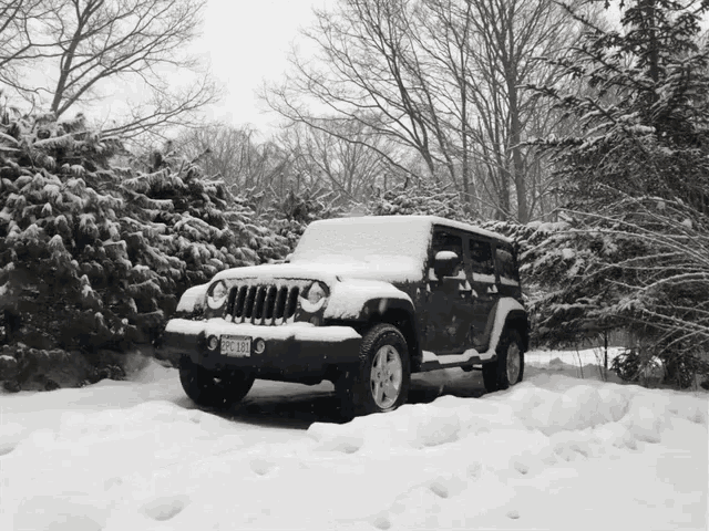 Car Snow GIF - Car Snow Jeep GIFs