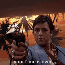 You Time Is Over Time Up GIF - You Time Is Over Time Up Fuck You GIFs