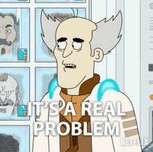Its A Real Problem Barry Barris GIF - Its A Real Problem Barry Barris Farzar GIFs