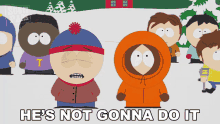 hes not gonna do it stan marsh kenny mccormick token black francis