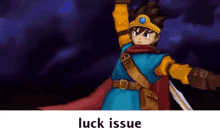 Luck Issue Hero GIF - Luck Issue Hero Dragon Quest GIFs