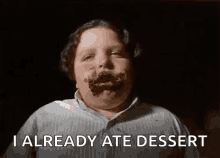 fat kid eating chocolate messy dessert fat kid eating chocolate messy dessert