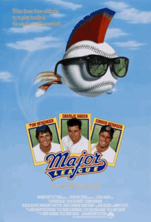 major league movie poster major league movie poster