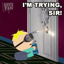 Im Trying Sir Butters Stotch GIF - Im Trying Sir Butters Stotch South Park GIFs