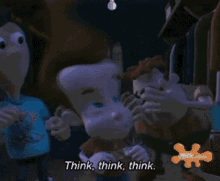 Jimmy Neutron Think Think Think GIF - Jimmy Neutron Think Think Think Think GIFs