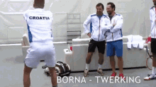 Borna Coric Twerking GIF - Borna Coric Twerking Tennis GIFs