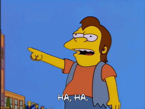 Ha Ha The Simpsons GIF - Ha Ha The Simpsons Nelson Muntz - Discover &amp; Share  GIFs