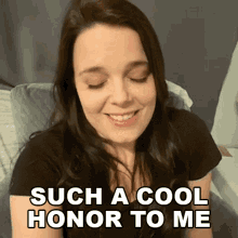 Such A Cool Honor To Me Kimberly J Brown GIF - Such A Cool Honor To Me Kimberly J Brown Cameo GIFs