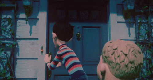 Monster House Scary GIF.