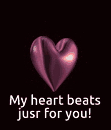 My Heart Beats Just For You GIF - My Heart Beats Just For You GIFs