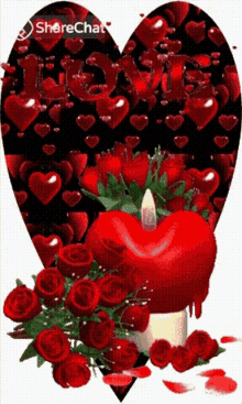 Love Hearts GIF - Love Hearts Red Roses GIFs