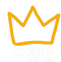 Cross Fit D Elrei Crown Sticker - Cross Fit D Elrei Crown Stickers