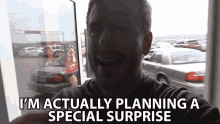 im actually planning a special surprise corey vidal planning a surprise surprise surprise plan