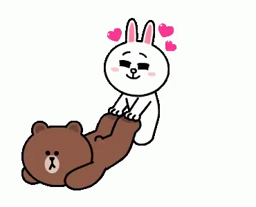 Brown Cony GIF - Brown Cony Come Here GIFs
