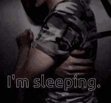 Im Sleeping Rest GIF - Im Sleeping Sleep Rest GIFs