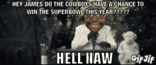 hell naw cowboy hater naw no