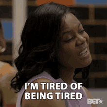 Im Tired Of Being Tired Marie GIF - Im Tired Of Being Tired Marie Christina Elmore GIFs