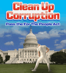 Clean Up Corruption Pass The For The People Act GIF - Clean Up Corruption Pass The For The People Act For The People Act GIFs