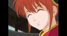 ニコニコ　嬉しい　神楽 銀魂 Kagura GIF - Happy Smile Gintama GIFs