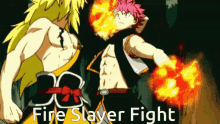Fire Dragon Slayer Vs Fire God Slayer Natsu Dragneel GIF - Fire Dragon Slayer Vs Fire God Slayer Natsu Dragneel Fire Slayer Fight GIFs