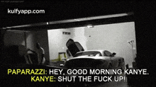 Paparazzi: Hey, Good Morning Kanye.Kanye: Shut The Fuck Up!.Gif GIF - Paparazzi: Hey Good Morning Kanye.Kanye: Shut The Fuck Up! Car GIFs
