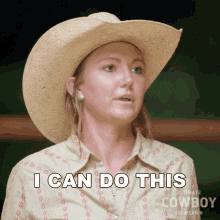 I Can Do This Katey Jo Gordon GIF - I Can Do This Katey Jo Gordon Ultimate Cowboy Showdown GIFs