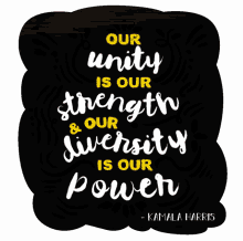 kamala harris unity strength diversity power
