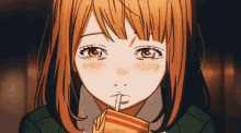 naho sip orange juice anime
