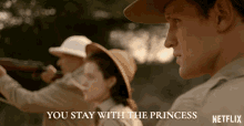 You Stay With The Princess Matt Smith GIF - You Stay With The Princess Matt Smith Prince Philip GIFs