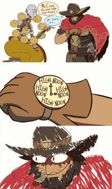 Mc Cree Do You Have The Time GIF - Mc Cree Do You Have The Time High Noon GIFs