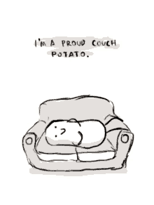 Couch Potato Watching Tv GIF - Couch Potato Watching Tv Lazy GIFs
