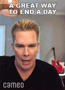 A Great Way To End A Day Mark Mcgrath GIF - A Great Way To End A Day Mark Mcgrath Cameo GIFs
