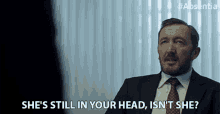 shes still in your head isnt she ralph ineson adam radford absentia youre still thinking about her