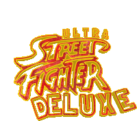 Streetfighter Deluxe Sticker - Streetfighter Deluxe Ultra Street Fighter Deluxe Stickers