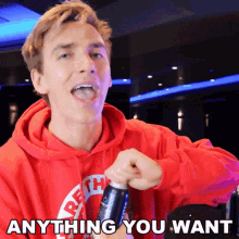 Anything You Want Stephen Sharer GIF - Anything You Want Stephen Sharer Everything You Want GIFs