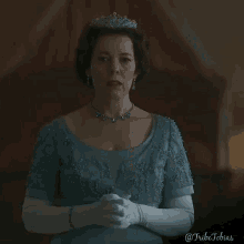 The Crown Tobia Menzies GIF - The Crown Tobia Menzies Stare GIFs