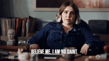 Believe Me I Am No Saint Mae Whitman GIF - Believe Me I Am No Saint Mae Whitman Annie Marks GIFs